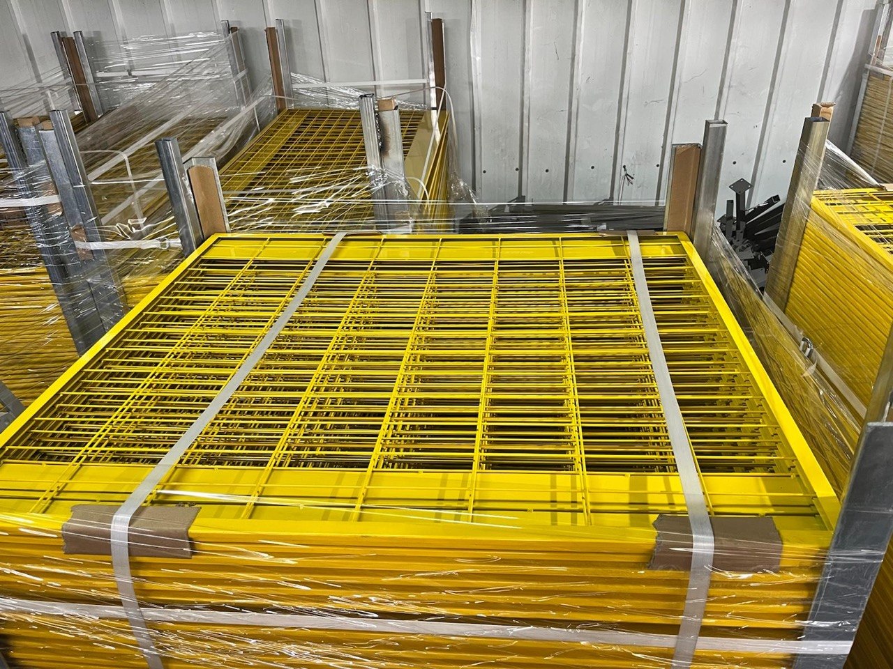 Palletized Mesh Panels